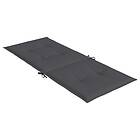 vidaXL Stolsdynor 4 st antracit 120x50x3 cm tyg 43178