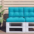 vidaXL Palldyna turkos 50x40x12 cm tyg 360556