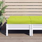 vidaXL Palldyna ljusgrön oxfordtyg 315087
