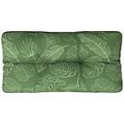 vidaXL Palldyna bladmönster 70x40x12 cm tyg 360598