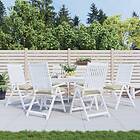 vidaXL Stolsdynor 6 st beige 40x40x7 cm oxfordtyg 314871