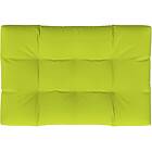 vidaXL Palldyna ljusgrön 120x80x10 cm tyg 314420