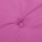 vidaXL Stolsdynor 4 st rosa 50x50x3 cm tyg 361093