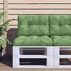 vidaXL Palldyna bladmönster 60x40x12 cm tyg 360576