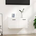 vidaXL Väggskåp vit högglans 80x35x36,5 cm konstruerat trä 812930