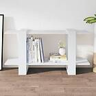 vidaXL Bokhylla vit 100x30x51 cm konstruerat trä 811556