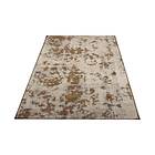 Handknuten Vintage Teppe Ull Brun/Creme 104x157cm 750698