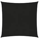 vidaXL Solsegel 160g/m² svart 3x3 m HDPE 311714