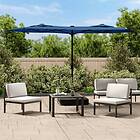 vidaXL Parasoll dubbelt azurblå 316x240 cm 362968