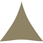 vidaXL Solsegel oxfordtyg trekantigt 5x6x6 m beige 135181