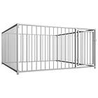 vidaXL Hundgård för utomhusbruk 200x200x100 cm 144489