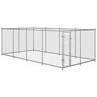 vidaXL Hundgård för utomhusbruk 8x4x2 m 144938