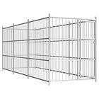 vidaXL Hundgård för utomhusbruk 450x150x185 cm 144622