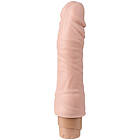 Willie City Luxe Realistisk Multispeed Dildovibrator 22.5 cm Nude