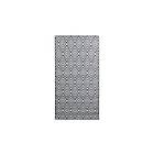 Utomhusmatta vit och svart 120x180 cm PP 310429