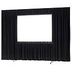 Celexon 4-Piece Drape Surround for Folding Frame Mobile Expert, 203 x 114cm