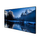 Celexon DELUXX Cinema ramspänd högkontrastprojektorduk SlimFrame 332 x 186 cm, 150" DARKVISION