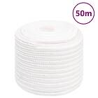 vidaXL Båtlina helvit 18 mm 50 m polypropylen 152577