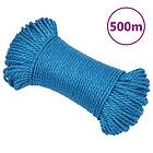 vidaXL Rep blå 3 mm 500 m polypropylen 152961