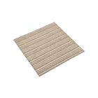 Textilplattor 20 st 5 m² 50x50 cm Beige