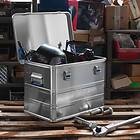 vidaXL ALUTEC Storage Box aluminium COMFORT 60l 442537