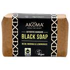 Akoma Ghanaian Black Soap Bar with Moringa & Neem, 60g