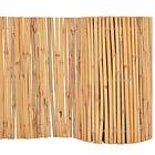 vidaXL Staket bambu 500x50 cm 142682