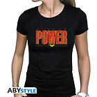 DC Comics Wonder Woman Wisdom Power Tjej T-Shirt Svart (Medium)