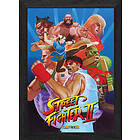 Pixel Frames Plax Street Fighter II The World Warriors 25x30cm