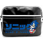 Sonic the Hedgehog Japanese Logo Messenger Bag Svart