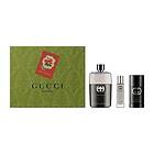 Gucci Guilty Pour Homme Gavesett 90ml EDT + 75ml Deodorant