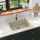 vidaXL Diskho granit enkel beige 144862