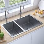 vidaXL vidaL Diskho rostfritt stål 51561
