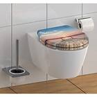 vidaXL SCHÜTTE Siège de toilette med mjuk stängning snabbfäste SUNSET SKY 438777