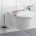 vidaXL SCHÜTTE Siège de toilette med mjuk stängning FLOWERS & WOOD 438772