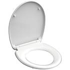 vidaXL SCHÜTTE Siège de toilette WHITE duroplast 425830