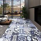 vidaXL Självhäftande golvplankor 20 st PVC 1,86 m² färgat mönster 330169