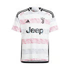 Adidas Juventus 23/24 Junior Short Sleeve T-shirt Away Rosa 11-12 Years