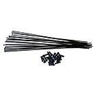 Vision Trimax 30 2016 Spokes And Nipples Kit 19 Units Silver