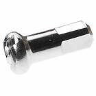 DT Swiss Nickel Plated Pro Head 100 Units Silver 2.0 x 14 mm