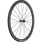 DT Swiss Crc 1100 Spline 38 Cl Disc Tubular Road Front Wheel Svart 12 x 100 mm