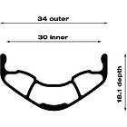 WTB Proterra Tough I30 27,5´´ Disc Tubeless Mtb Rear Wheel Silver 12 x 148 mm / Shimano Micro Spline