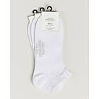 Amanda Christensen True Cotton Sneaker Socks 3-Pack (Herre)