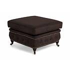 Manor House Chesterfield Deluxe Fotpall Vintage Mörkbrun 653684
