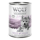 Wolf of Wilderness Green Fields Junior 12x0,3kg