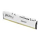 Kingston Fury Beast White DDR5 5600MHz 16Go (KF556C40BW-16)