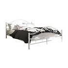 Bed Frame NOREMI 160x200 Vit