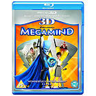 Megamind 3D 3D (Blu-Ray) 2D (Blu-Ray) and (DVD)