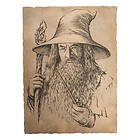 The Hobbit Art Print Portrait of Gandalf the Grey 21 x 28 cm