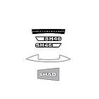 Shad Sh46 Stickers Svart